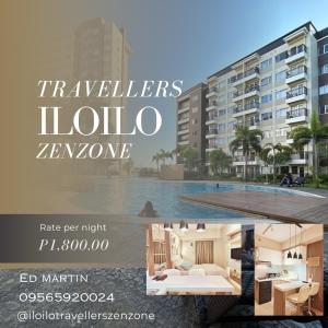 - un flyer pour un hôtel dans un complexe dans l'établissement Iloilo Travellers Zen Zone, à Iloilo