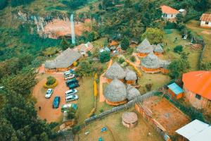 Bird's-eye view ng Sipi Falls Cottages