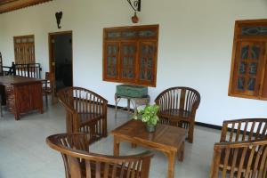 Posezení v ubytování Rose Fort Homestay