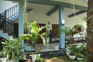 Zahrada ubytování Rose Fort Homestay