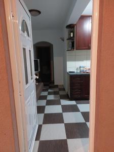 Kuchyň nebo kuchyňský kout v ubytování Apartmani “Dunja”