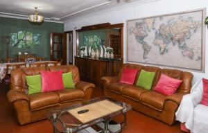 A seating area at Casa los Arcos
