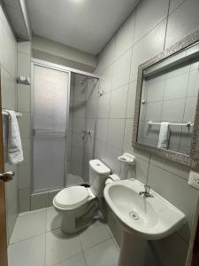 Vannituba majutusasutuses Vianca Hotel