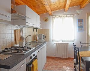 Η κουζίνα ή μικρή κουζίνα στο Casa Celeste