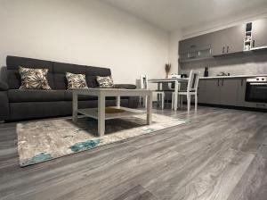 Η κουζίνα ή μικρή κουζίνα στο Apartament Ionut +6 φωτογραφίες
