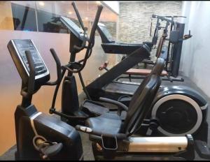 two exercise bikes parked next to each other at Sunvida Tower Condo 1 in Cebu City