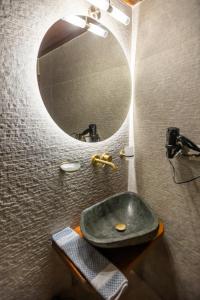 Koupelna v ubytování Guesthouse Lousios