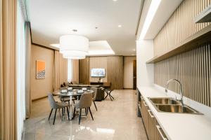 TV o dispositivi per l'intrattenimento presso Hotel A and A Quezon City powered by Cocotel