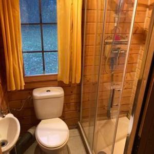 Ванная комната в Travellers Rest cabin