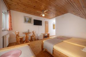 TV o dispositivi per l'intrattenimento presso Rooms & Apartments Pr Matjon