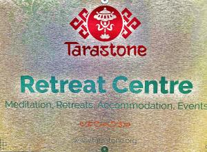 a sign for a referral center with a red logo at Luxurious, Fabulous, Fun, Contemporary Suite in Retreat Centre in Salisbury