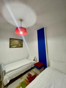 Una cama o camas en una habitación de Elbasan view point
