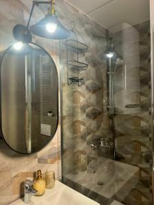 Koupelna v ubytování Apartman MagicD
