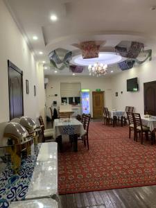 Χώρος καθιστικού στο Caravan Hostel