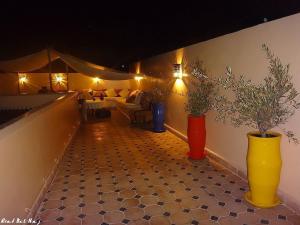 Restaurace v ubytování Riad Bel Haj