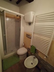 Ett badrum på Trame di luce