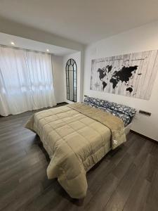 Increíble piso céntrico tesisinde bir odada yatak veya yataklar