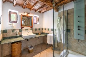 Kúpeľňa v ubytovaní Agroturismo Can Gall