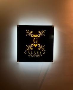 Certifikát, ocenenie alebo iný dokument vystavený v ubytovaní Galasso Apartments