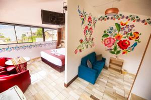 Posezení v ubytování Mayu Boutique Hotel