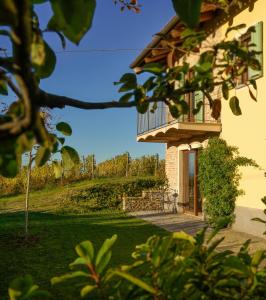 Zahrada ubytování Cascina Romanino