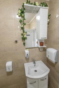 Koupelna v ubytování Apartman Albijanić