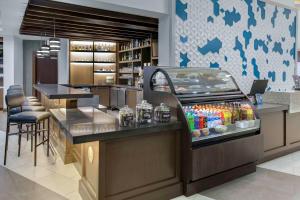 Příslušenství pro přípravu čaje a kávy v ubytování Hyatt Place Dallas/Allen