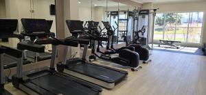 Γυμναστήριο ή/και όργανα γυμναστικής στο DoubleTree Suites by Hilton Mount Laurel