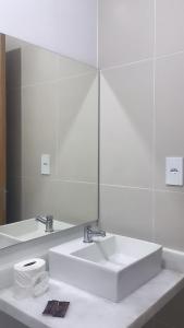 Vonios kambarys apgyvendinimo įstaigoje Cubo Hotel