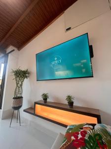 TV tai viihdekeskus majoituspaikassa 'SELECT' Medellin