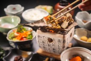 Cibo presso il ryokan o nelle vicinanze