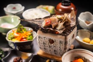 Cibo presso il ryokan o nelle vicinanze