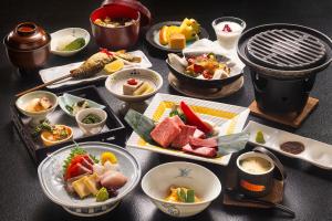 Cibo presso il ryokan o nelle vicinanze