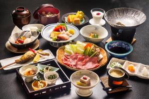 Cibo presso il ryokan o nelle vicinanze