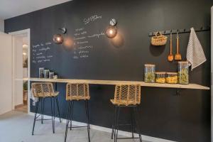 Nápoje v ubytování Luxury 4-bedrooms in Rambla de Catalunya