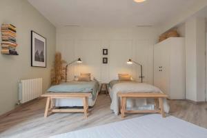 Postel nebo postele na pokoji v ubytování Luxury 4-bedrooms in Rambla de Catalunya