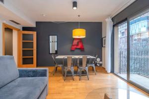 Posedenie v ubytovaní 2 bedroom Duplex apartment with balcony 4-3