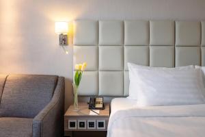 Letto o letti in una camera di Panda Hotel
