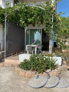 Vonkajšia záhrada v ubytovaní Apartments Jaca