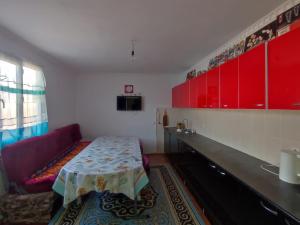 Kuchyň nebo kuchyňský kout v ubytování Guesthouse Arnas