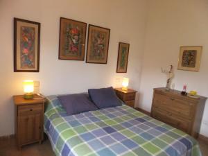 Una cama o camas en una habitación de Sóller Villa Relax, cozy rural apartments