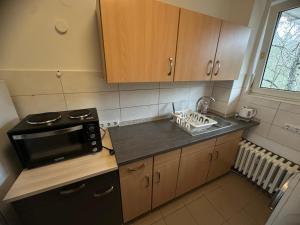 Køkken eller tekøkken på MK Apartments Delmenhorst 3