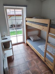 Postel nebo postele na pokoji v ubytování Ubytování U studny