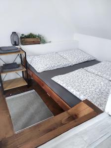 Postel nebo postele na pokoji v ubytování Ubytování U studny