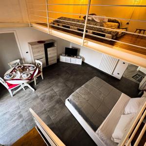 Η κουζίνα ή μικρή κουζίνα στο Casa in Centro