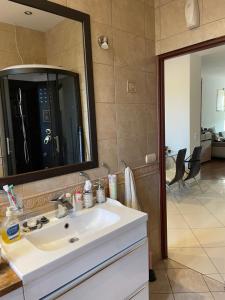 Koupelna v ubytování Apartament Muszelka