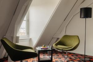 Posezení v ubytování The Manor Amsterdam