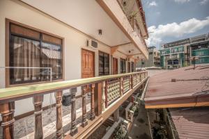 Balkón nebo terasa v ubytování Zaniya's Pension