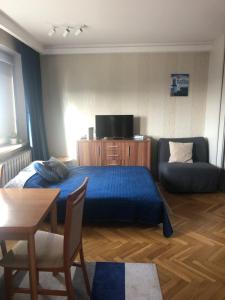Χώρος καθιστικού στο Apartament przy Ergo
