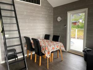 Posezení v ubytování Lake house by Storsjön